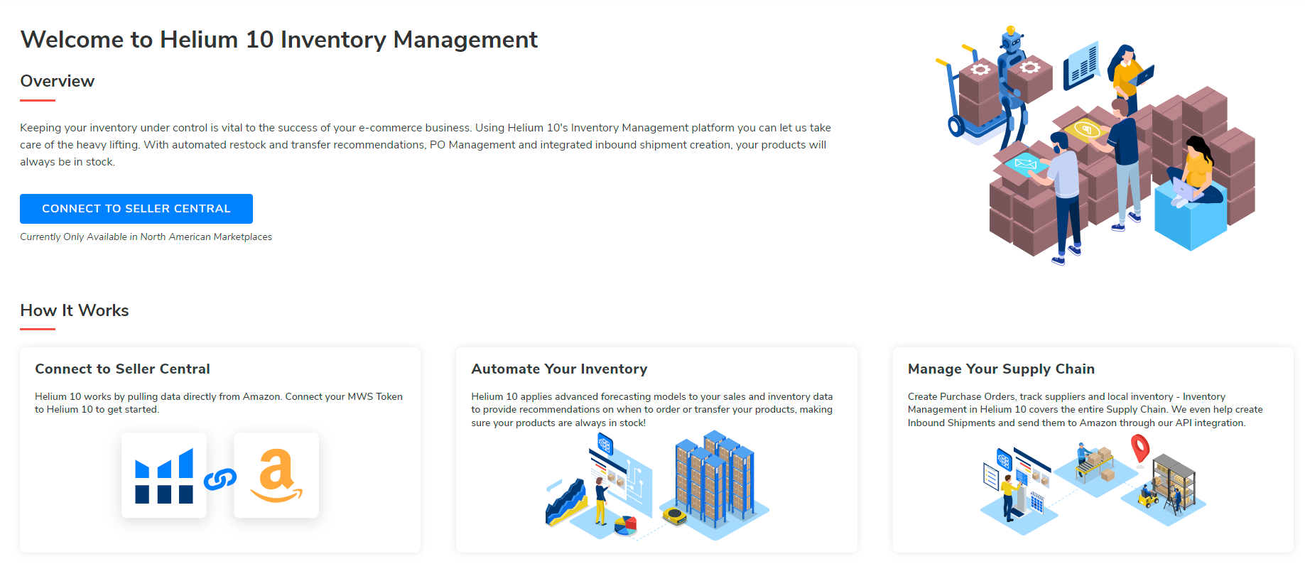 Helium 10’s Inventory Management tools